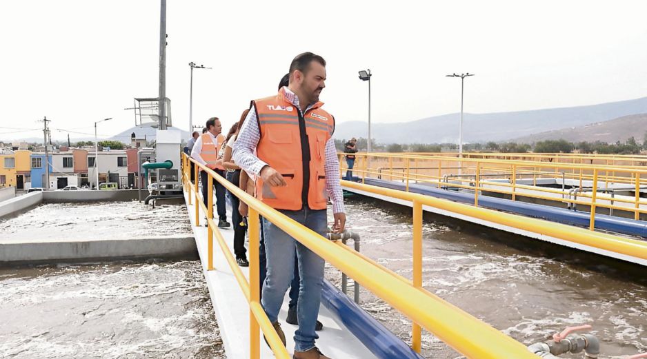 Gerardo Quirino Velázquez, alcalde de Tlajomulco, pidió mayor coordinación entre los distintos órdenes de gobierno para atender al SIAPA. ESPECIAL