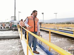 Gerardo Quirino Velázquez, alcalde de Tlajomulco, pidió mayor coordinación entre los distintos órdenes de gobierno para atender al SIAPA. ESPECIAL
