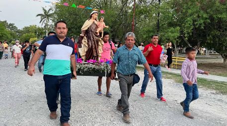La festividad en honor a la Virgen del Carmen se ha logrado consolidar como una de las tradiciones religiosas más arraigadas y espectaculares en el sur de Tamaulipas. SUN/ Archivo