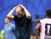 Tras el gol de Gordon, Tuchel buscó asegurar la ventaja con un planteamiento defensivo que le costó caro. XINHUA/C. Can