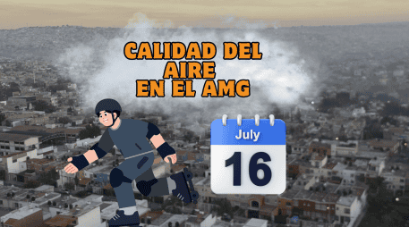 La mañana de este jueves 16 de julio en el AMG se registra buena calidad del aire en Oblatos con 14 puntos IMECA. EL INFORMADOR / ARCHIVO