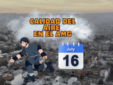 La mañana de este jueves 16 de julio en el AMG se registra buena calidad del aire en Oblatos con 14 puntos IMECA. EL INFORMADOR / ARCHIVO
