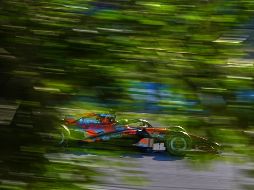 El motor proporcionado por Mercedes para el monoplaza de Norris no ha sido fiable en lo que va de la temporada. AP / F. Shbair