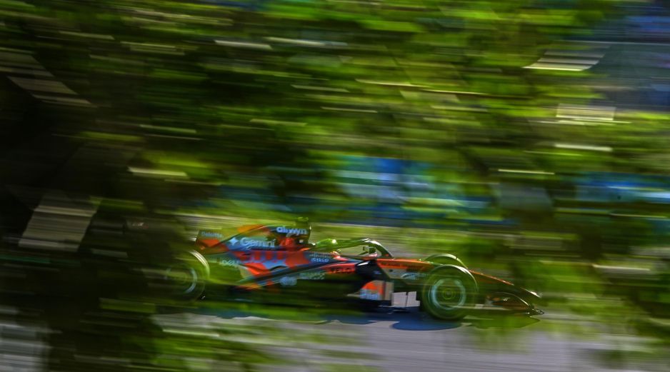El motor proporcionado por Mercedes para el monoplaza de Norris no ha sido fiable en lo que va de la temporada. AP / F. Shbair