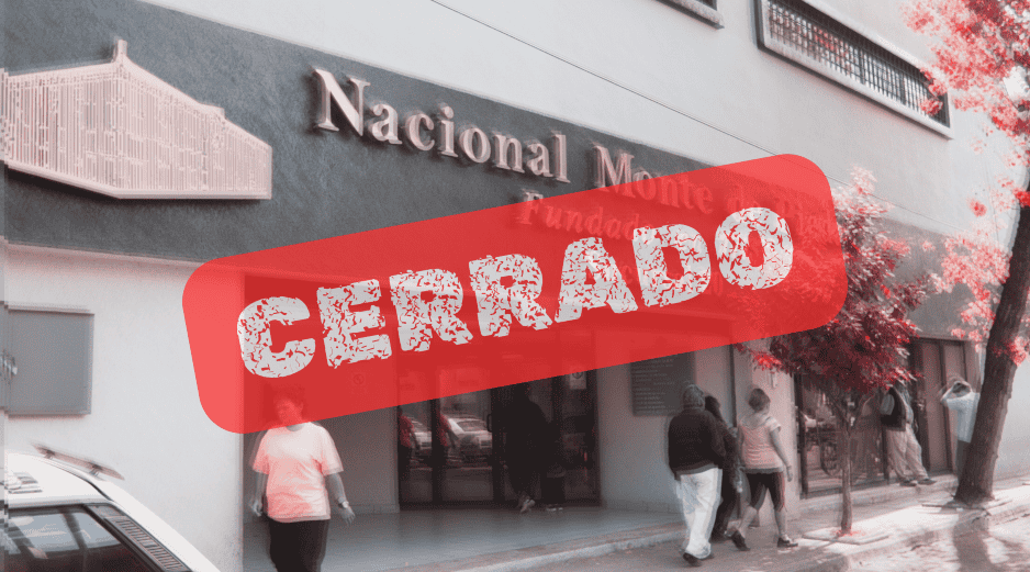 El paro de actividades del Nacional Monte de Piedad mantiene cerradas más de 300 sucursales en todo México. EL INFORMADOR/ARCHIVO