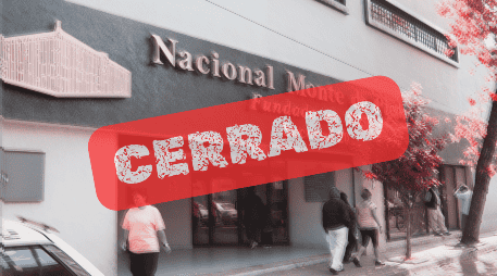 El paro de actividades del Nacional Monte de Piedad mantiene cerradas más de 300 sucursales en todo México. EL INFORMADOR/ARCHIVO