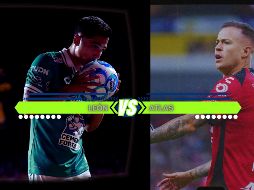León y Atlas se enfrentarán este viernes en el Estadio Nou Camp durante el segundo día de actividades del Torneo Apertura 2026. ESPECIAL / CANVA