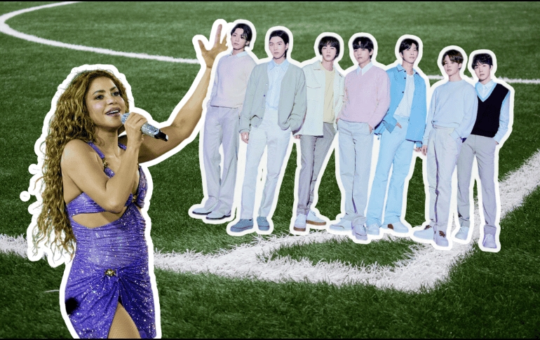 La FIFA extenderá el descanso reglamentario para ofrecer un espectáculo musical inédito durante el partido definitivo por la Copa del Mundo en Estados Unidos. EL INFORMADOR/ARCHIVO EFE/Ocesa ESPECIAL/Canva