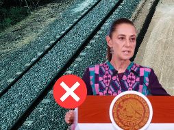 ¿Qué pasó en la Línea Z? La Presidenta aclara el nuevo incidente ferroviario reportado por la Secretaría de Marina. EL INFORMADOR / ARCHIVO / EFE / M. Guzmán