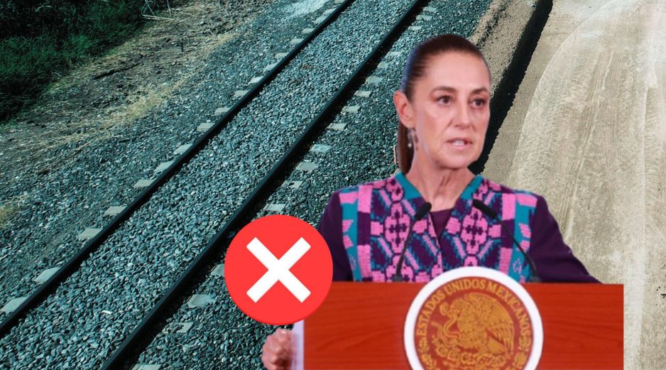 ¿Qué pasó en la Línea Z? La Presidenta aclara el nuevo incidente ferroviario reportado por la Secretaría de Marina. EL INFORMADOR / ARCHIVO / EFE / M. Guzmán