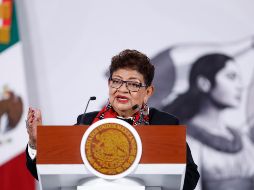 Ernestina Godoy Ramos se pronunció tras el arresto de Ernesto 