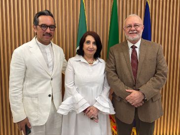 La directora de la FIL, Marisol Schulz, destacó la importancia de esta edición especial que contará con 43 mil metros cuadrados de exhibición. EFE/Daniel Cáceres