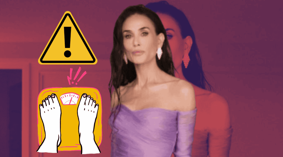 Estrellas de Hollywood recientemente han estado en el ojo público por su figura llamativa desencadenada de los estándares de belleza actuales. INSTAGRAM / @demimoore