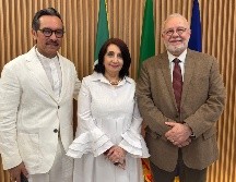 La directora de la FIL, Marisol Schulz, destacó la importancia de esta edición especial que contará con 43 mil metros cuadrados de exhibición. EFE/Daniel Cáceres