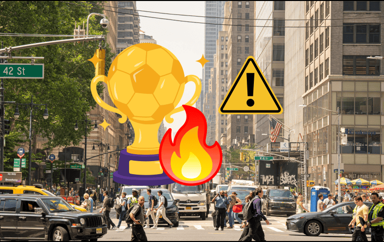 El MetLife Stadium, recinto elegido para la final del Mundial 2026, se encuentra bajo una bruma tóxica que dificulta la respiración al aire libre. EFE / A. COLMENARES