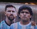 La historia de Lionel Messi con la selección argentina estuvo marcada por la influencia de Diego Maradona. IMAGO7