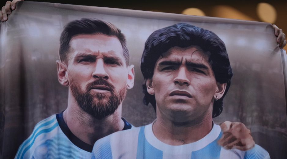 La historia de Lionel Messi con la selección argentina estuvo marcada por la influencia de Diego Maradona. IMAGO7