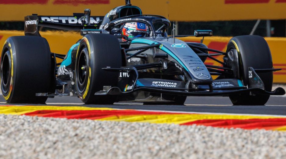 El italiano Kimi Andrea Antonelli (Mercedes), líder del campeonato, que marcó el mejor tiempo este viernes en la jornada de entrenamientos libres para el Gran Premio de Bélgica, el décimo del Mundial de Fórmula Uno, que se disputa en el circuito de Spa-Francorchamps EFE/O. MATTHYS