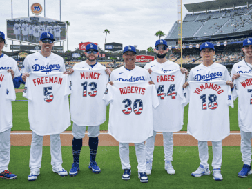 Los Dodgers en el Juego de Estrellas 2026. X/@Dodgers