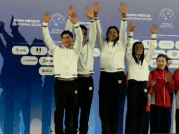 El cuarteto integrado por Juan Celaya, Aranza Vázquez, Alejandra Estudillo y Randal Willars se quedó con el segundo lugar. EL INFORMADOR / A. GARCIA