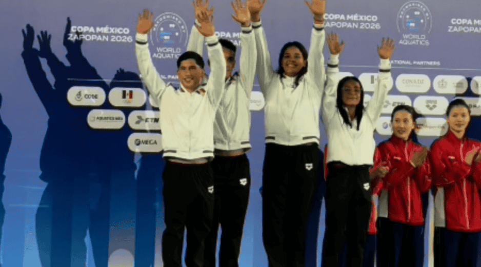 El cuarteto integrado por Juan Celaya, Aranza Vázquez, Alejandra Estudillo y Randal Willars se quedó con el segundo lugar. EL INFORMADOR / A. GARCIA