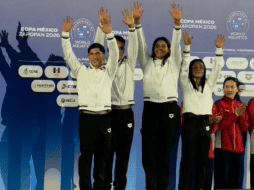 El cuarteto integrado por Juan Celaya, Aranza Vázquez, Alejandra Estudillo y Randal Willars se quedó con el segundo lugar. EL INFORMADOR / A. GARCÍA