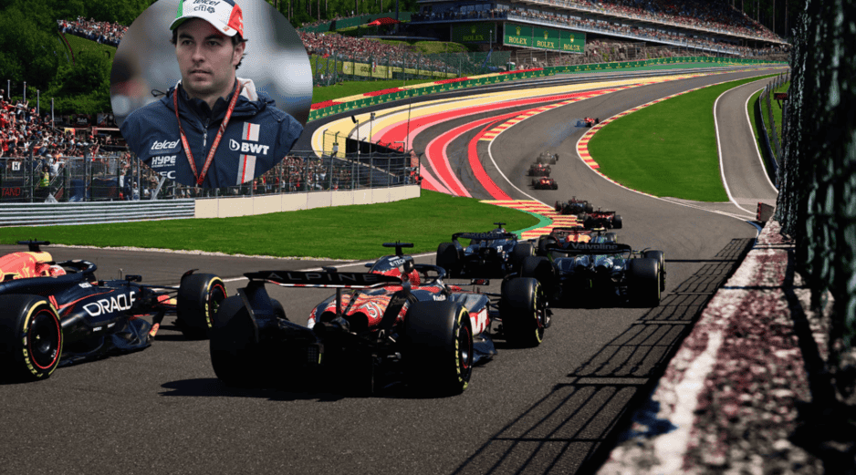 El tapatío ostenta con orgullo el récord oficial de la vuelta más rápida en Bélgica. FORMULA 1