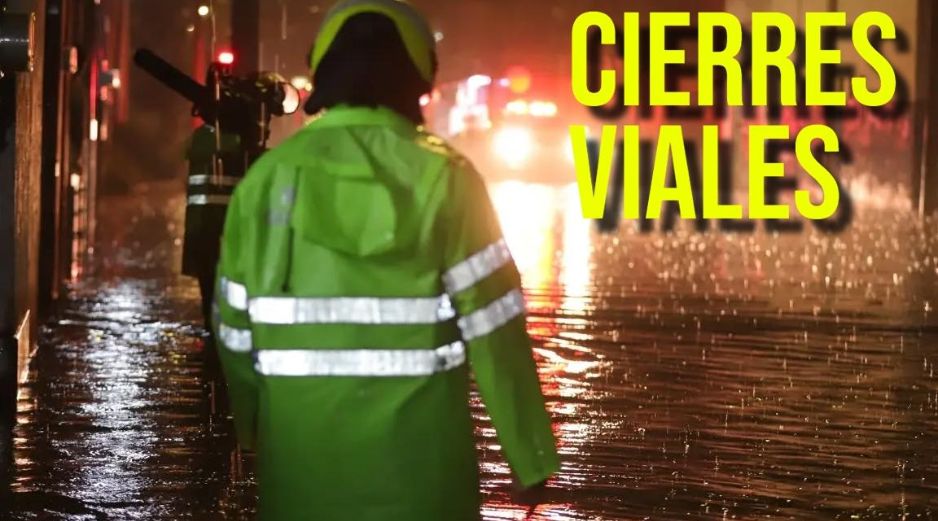 Bomberos de Guadalajara atienden inundaciones en San Carlos. ESPECIAL / FACEBOOK Protección Civil y Bomberos GDL