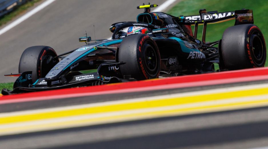 El piloto de Mercedes, Kimi Antonelli. EFE / O. Matthys