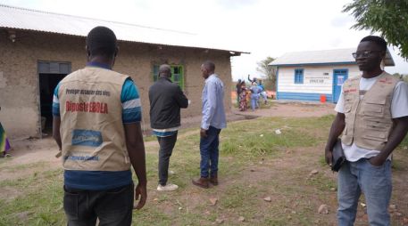 Se trata de la tercera peor epidemia de ébola de la historia registrada hasta la fecha, y es la decimoséptima que afecta a la RDC. EFE/D. Dirole