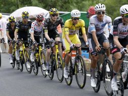 Isaac del Toro terminó segundo en la Etapa 14 del Tour de Francia y avanzó al séptimo lugar de la clasificación general. EFE / Y. Valat