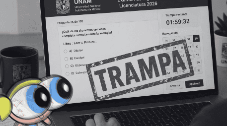 La polémica de la UNAM surgió principalmente por la detección de intentos de hacer trampa durante la aplicación del examen. ESPECIAL/ChatGPT