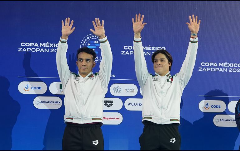 Olvera y Celaya mantienen fija la meta de seguir incomodando a los representantes de China para confirmar que México también es potencia a nivel mundial en clavados. ESPECIAL