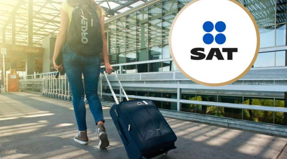 El SAT recuerda que existen montos que deben ser reportados para evitar sanciones y problemas durante el paso por la aduana. CANVA