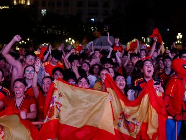 El valenciano Ferran Torres se convirtió en el héroe del Mundial 2026. EFE/A. Escobar
