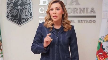 La gobernadora de Baja California explicó el verdadero contexto de los escandalosos audios que la involucraron. ESPECIAL/CAPTURA DE VIDEO
