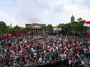 La Plaza de la Liberación se despidió esta tarde de las actividades del Mundial 2026 con el triunfo de España. EL INFORMADOR / J. ACOSTA