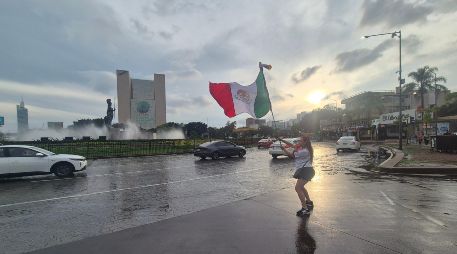España fue el pretexto de la fiesta tras vencer 1-0 a Argentina en la final de la Copa del Mundo. EL INFORMADOR / O. GONZÁLEZ