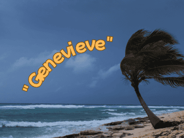 De consolidarse este nuevo sistema, se convertiría en el séptimo ciclón tropical de la temporada 2026 en esta cuenca y recibiría el nombre de “Genevieve”. ESPECIAL / CANVA