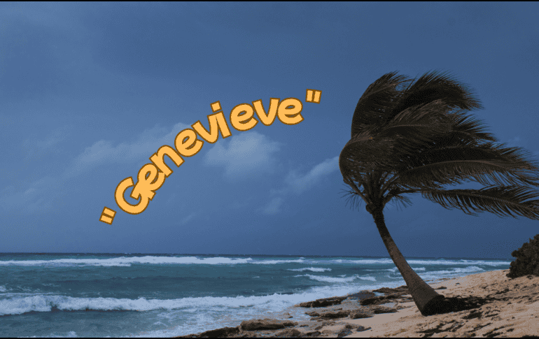 De consolidarse este nuevo sistema, se convertiría en el séptimo ciclón tropical de la temporada 2026 en esta cuenca y recibiría el nombre de “Genevieve”. ESPECIAL / CANVA