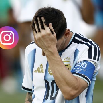 Messi da sus primeras declaraciones tras perder la final del Mundial frente a España. EFE / EPA / WILL OLIVER