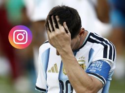 Messi da sus primeras declaraciones tras perder la final del Mundial frente a España. EFE / EPA / WILL OLIVER