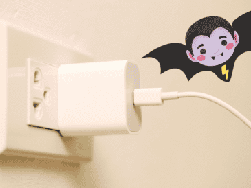 El consumo de energía de aparatos conectados sin usar es conocido técnicamente en el mundo de la eficiencia energética como consumo fantasma o vampiro eléctrico. ESPECIAL / CANVA