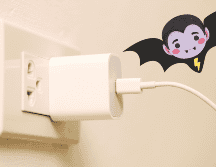 El consumo de energía de aparatos conectados sin usar es conocido técnicamente en el mundo de la eficiencia energética como consumo fantasma o vampiro eléctrico. ESPECIAL / CANVA