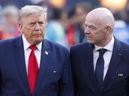 Trump afirmó que el torneo superó expectativas y destacó el papel de Gianni Infantino al frente de la FIFA. EFE/S. Thew