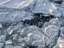 Los investigadores habían visto en análisis previos que el ritmo de pérdida del hielo del Ártico se había atenuado durante los inviernos a principios de la década de 2020. EFE / UNIVERSIDAD DE SOUTHAMPTON.