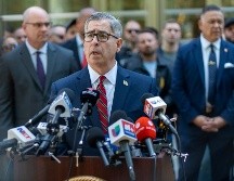 El fiscal del Distrito Oeste de Nueva York, Joseph Nocella, habla a la salida de la corte de Brooklyn luego de la lectura de la sentencia a Ismael 