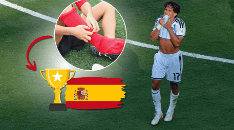 El gol llegó gracias a un remate certero del delantero español Ferran Torres, quien aprovechó el espacio libre que dejó el argentino Giuliano Simeone. IMAGO7 / CANVA / ESPECIAL