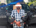 La captura ocurrió en el cruce de las avenidas de los Arcos y Acueducto, en la colonia La Calera. Secretaría de Seguridad Estatal
