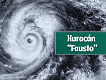 La formación de “Fausto” marca un hito al ser el primer huracán del 2026 en el Pacífico oriental. ESPECIAL / CANVA